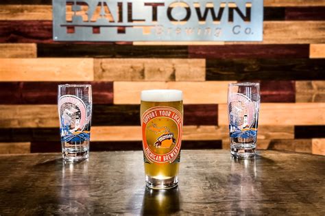 Railtown brewing - The cafe is located in our old space in the strip mall adjacent to the brewery at: 3555 68th St SE, Suites 1-3. Dutton, MI 49316. 